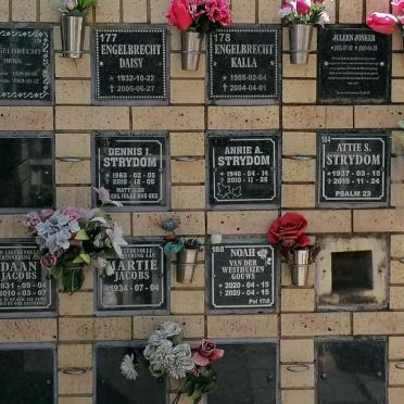 JONKER Juleen :: STRYDOM Attie 1937-2015