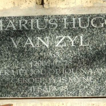 ZYL Marius Hugo, van 1963-2006