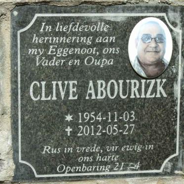 ABOURIZK Clive 1954-2012