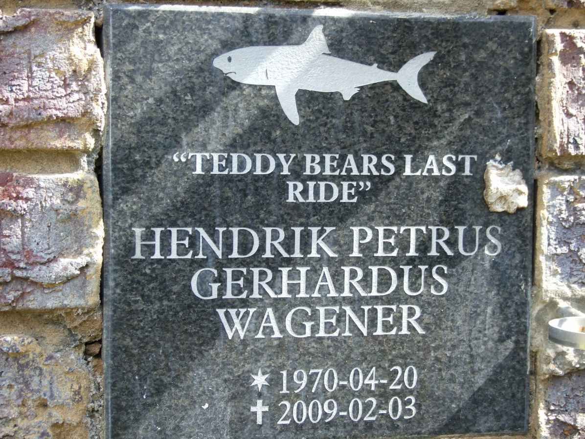 WAGENER Hendrik Petrus Gerhardus 1970-2009