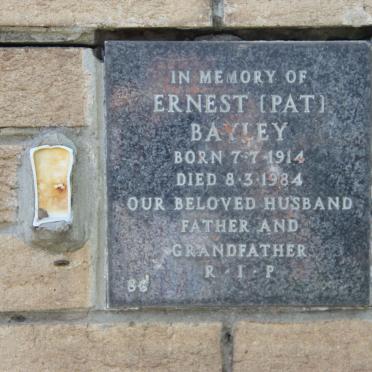 BAYLEY Ernest 1914-1984