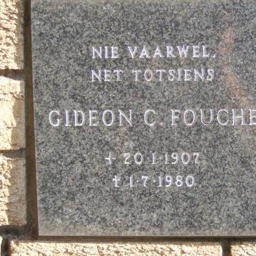FOUCHE Gideon C. 1907-1980