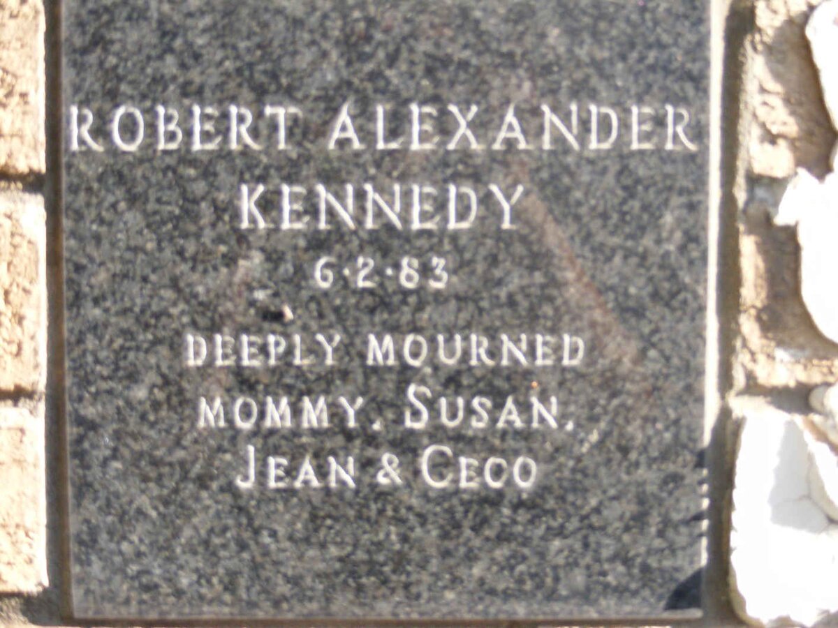 KENNEDY Robert Alexander -1983