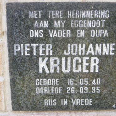 KRUGER Pieter Johannes 1940-1995