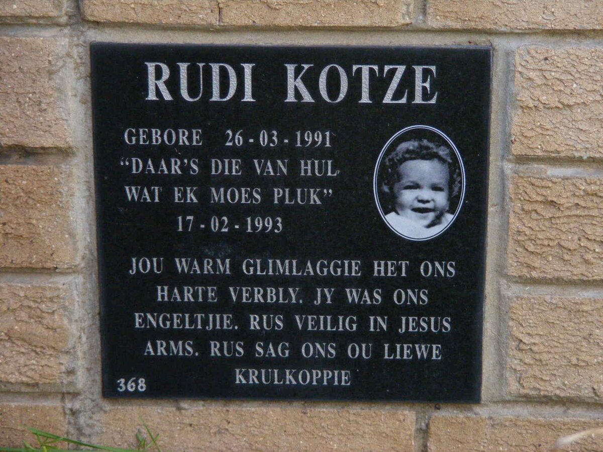 KOTZE Rudi 1991-1993
