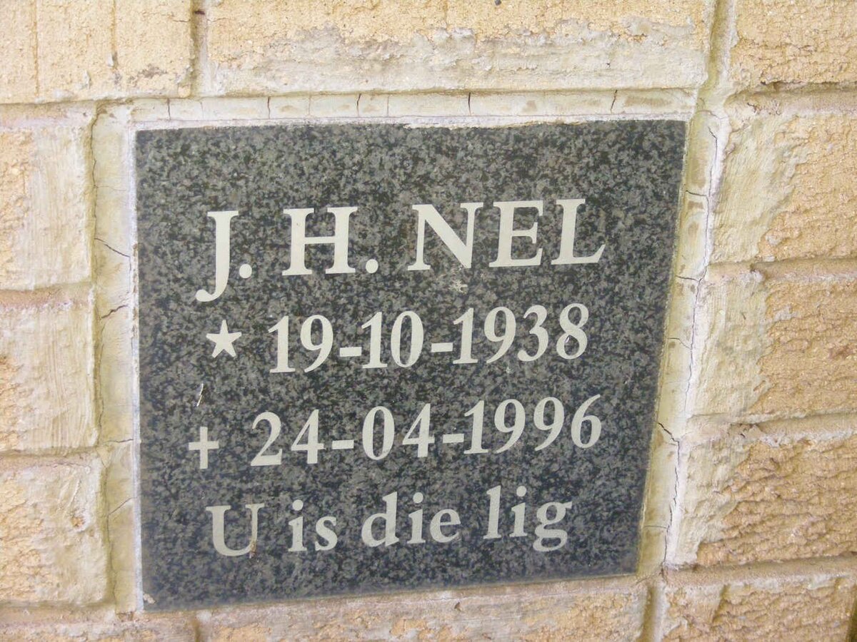 NEL J.H. 1938-1996
