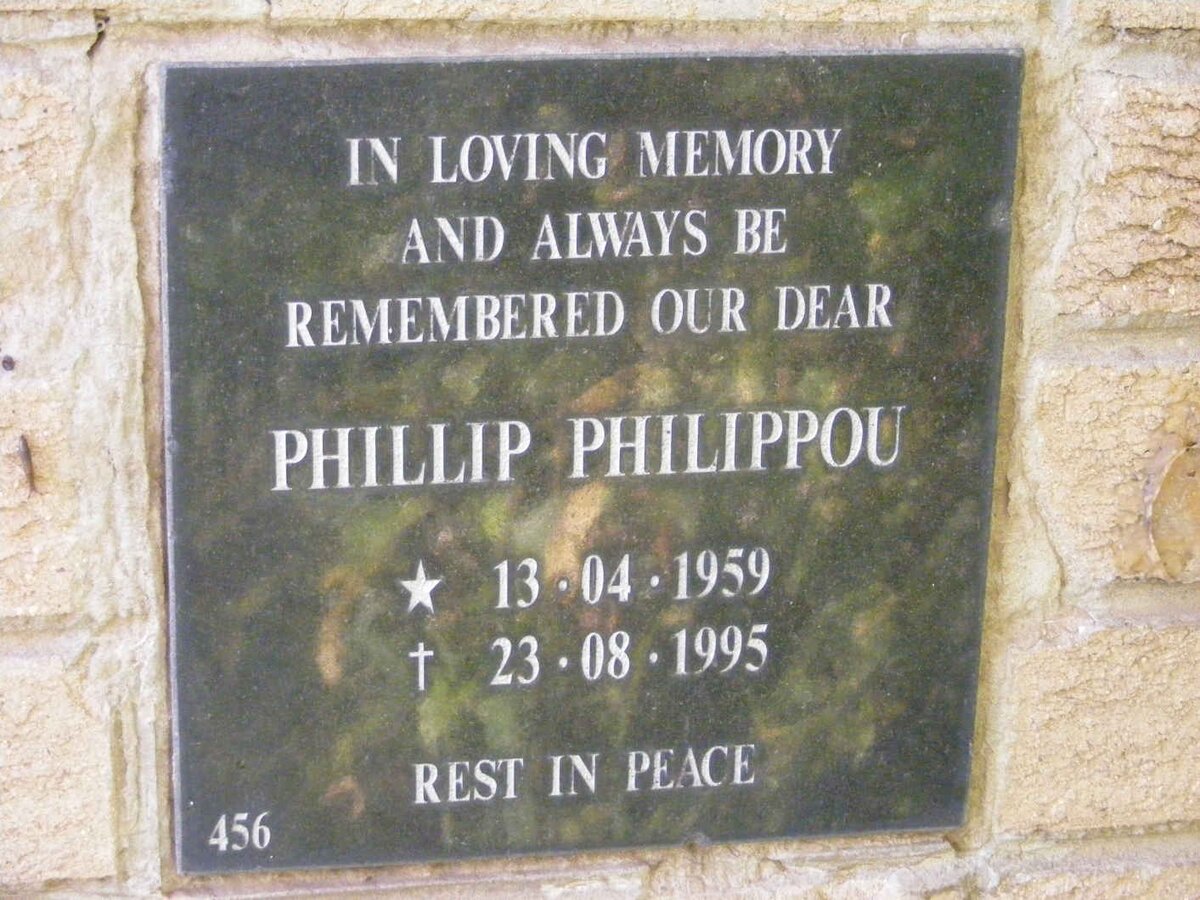PHILIPPOU Phillip 1959-1995