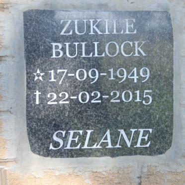 SELANE Zukile Bullock 1949-2015