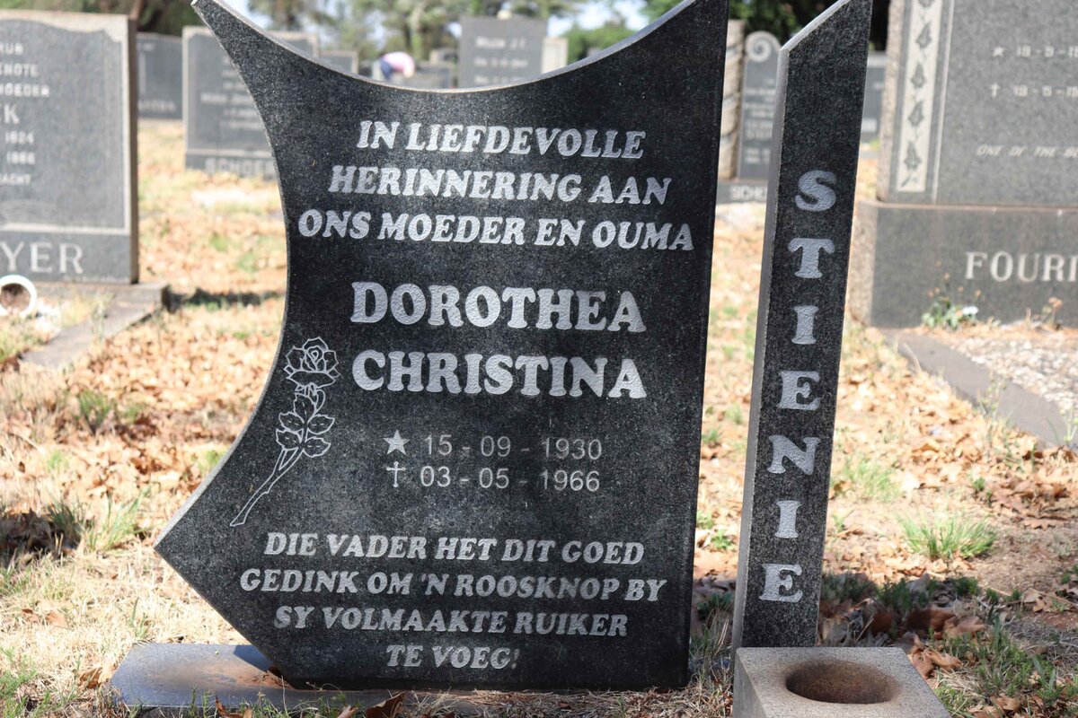 ? Dorothea Christina 1930-1966