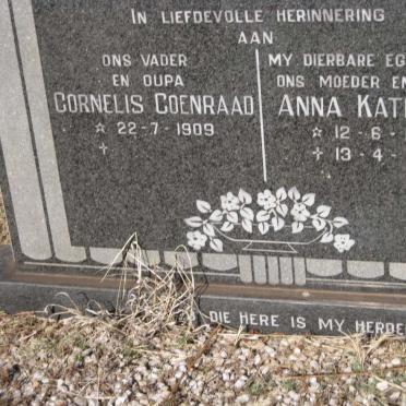 ? Cornelis Coenraad 1909- & Anna Katriena 1909-1987