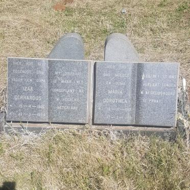 ? Izak Gerhardus 1915-1984 &amp; Maria Dorothea 1915-1999