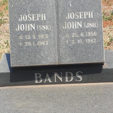 BANDS Joseph John 1913-1983 :: BANDS Joseph John 1956-1982