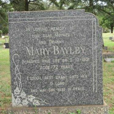 BAYLEY Mary -1951