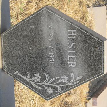 BERNARDO Johannes Koenraad 1950-1997 &amp; Hester 1951-