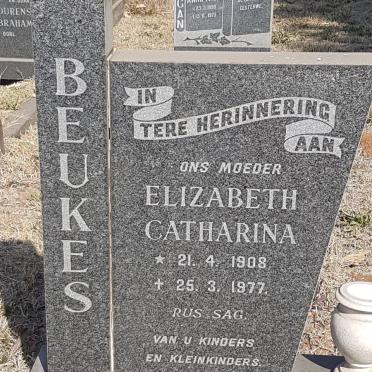 BEUKES Elizabeth Catharina 1908-1977
