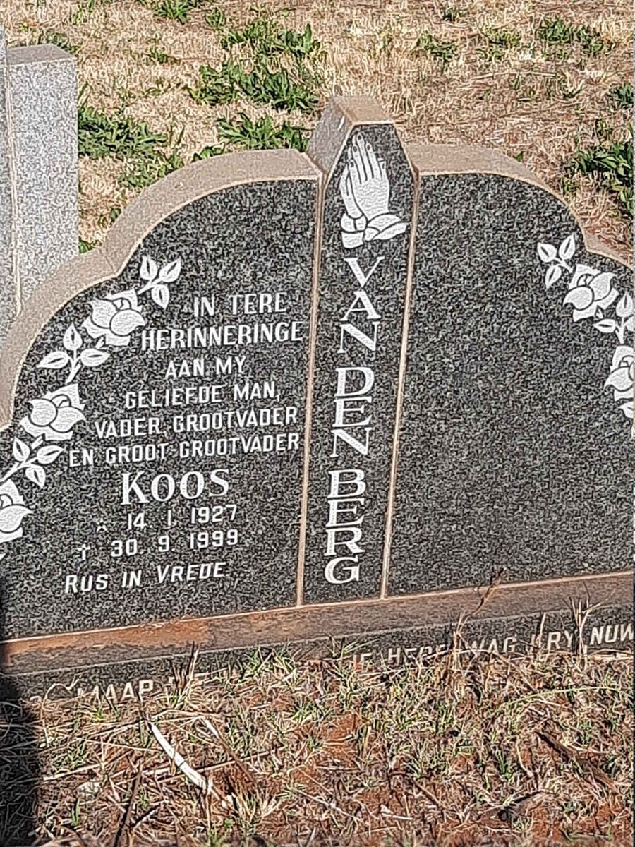 BERG Koos, van den 1927-1999