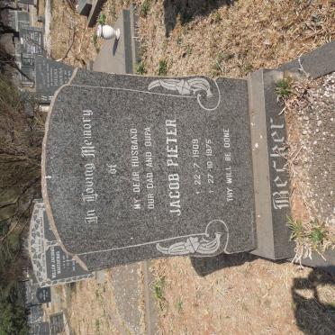 BECKER Jacob Pieter 1909-1975