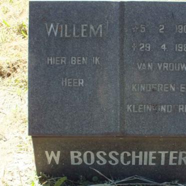 BOSSCHIETER Willem 1906-1983