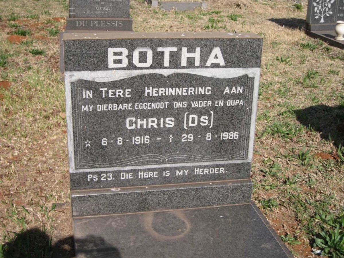 BOTHA Chris 1916-1986 & Etha VILJOEN 1917-2003_2