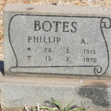 BOTES Phillip A. 1915-1976