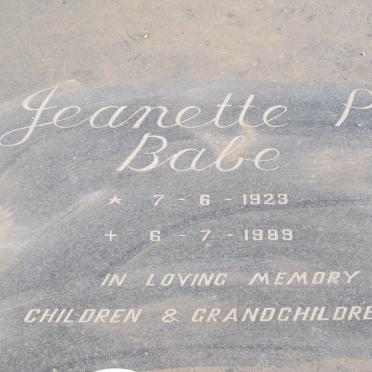 BOUCHER Leslie John James 1916-1981 &amp; Jeanette P. 1923-1989