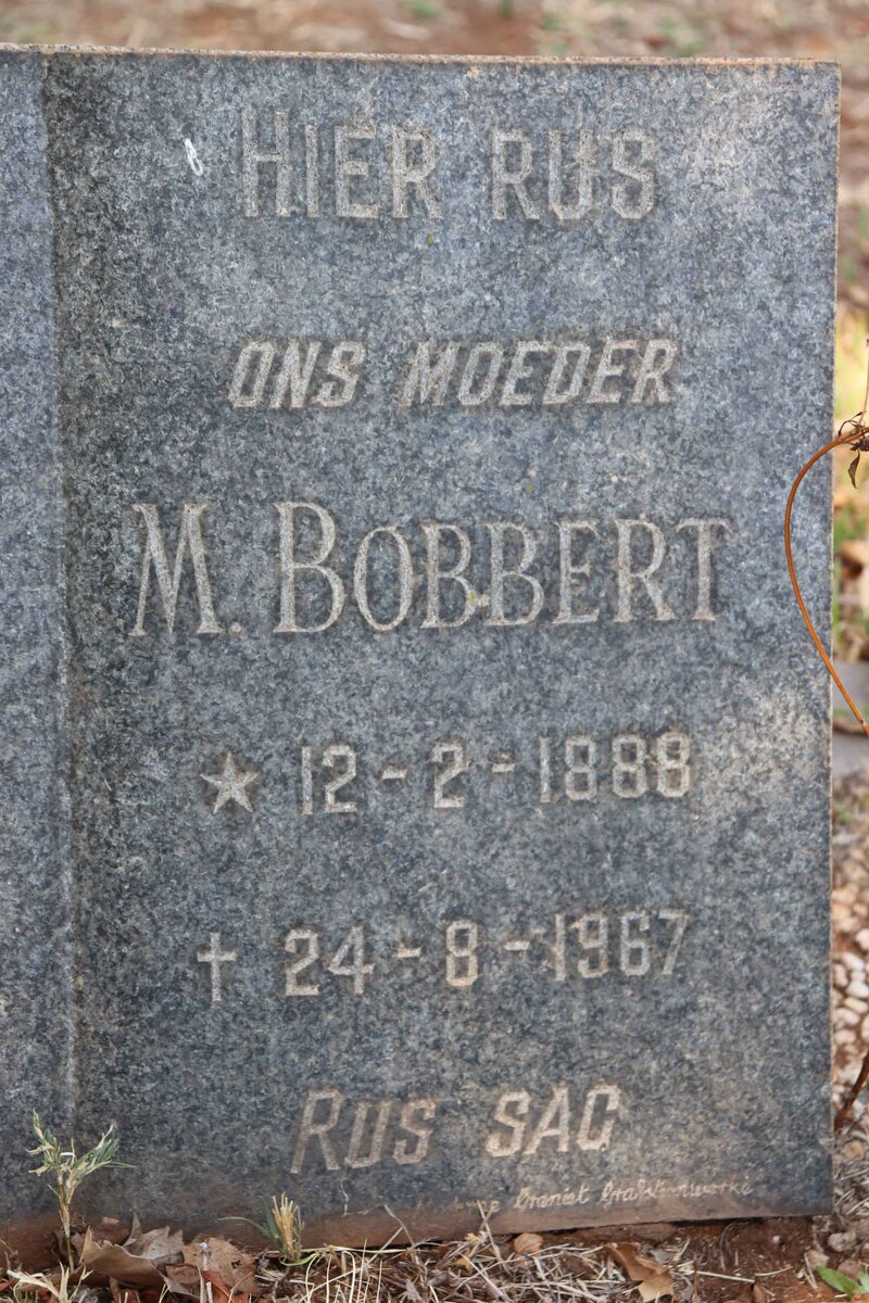 BOBBERT J. 1880-1970  M. 1888-1967_2