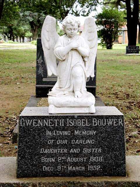 BOUWER Gwenneth Isobel 1938-1952
