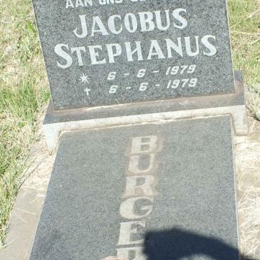 BURGER Jacobus Stephanus 1979-1979