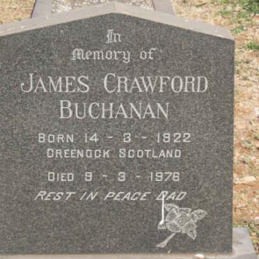 BUCHANAN James Crawford 1922-1976