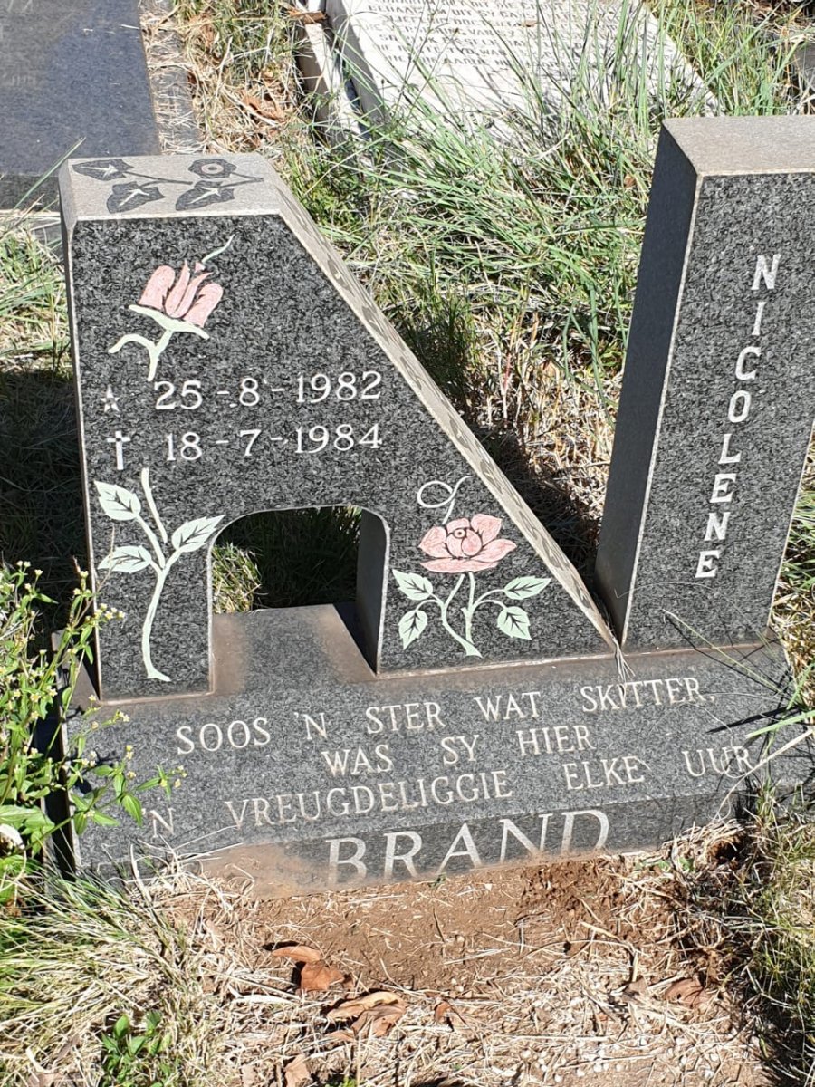 BRAND Nicolene 1982-1984