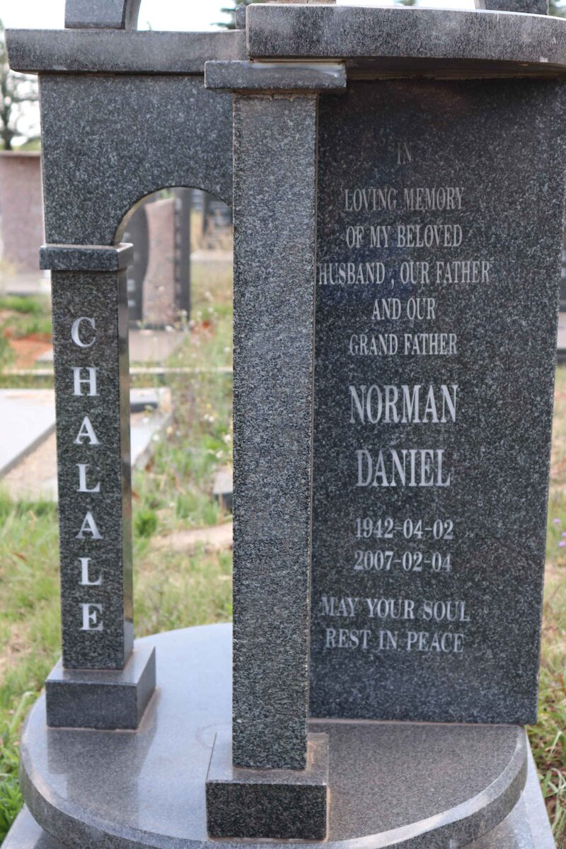 CHALALE Norman Daniel 1942-2007 