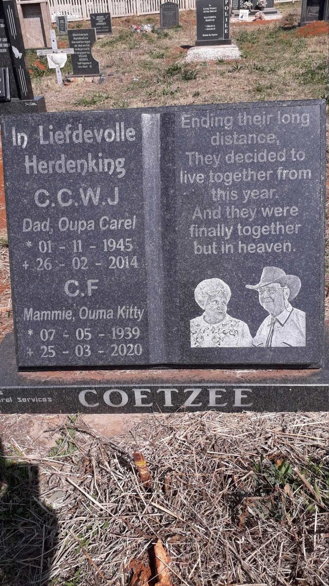 COETZEE C.C.W.J. 1945-2014 & C.F. 1939-2020