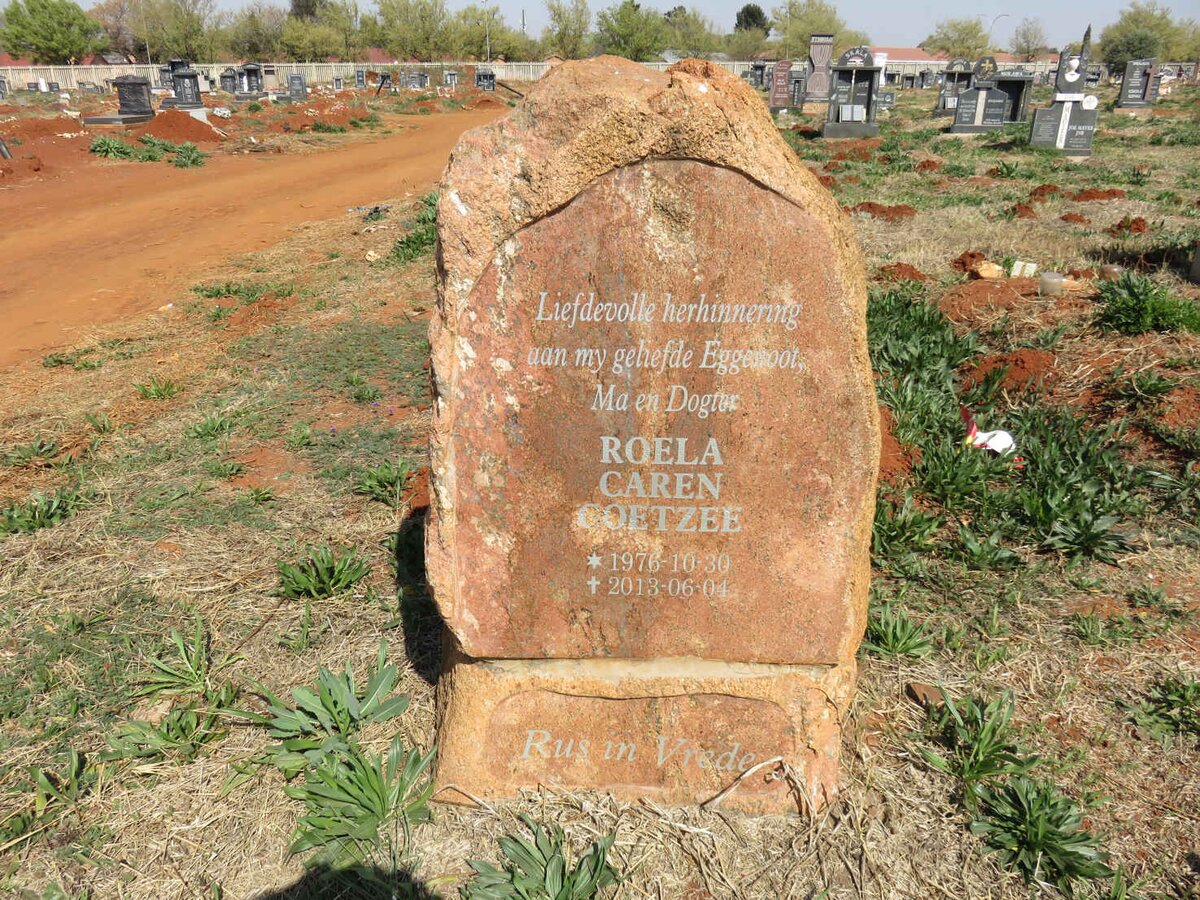 COETZEE Roela Caren 1976-2013