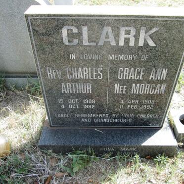 CLARK Charles Arthur 1908-1982 &amp; Grace Ann MORGAN 1908-1992