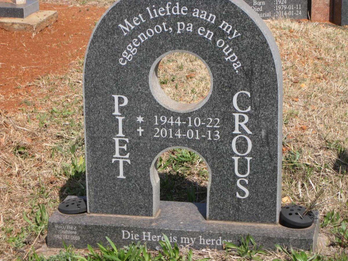 CROUS Piet 1944-2014