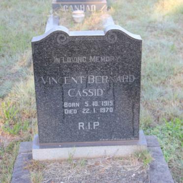 CASSID Vincent Bernard 1915-1970