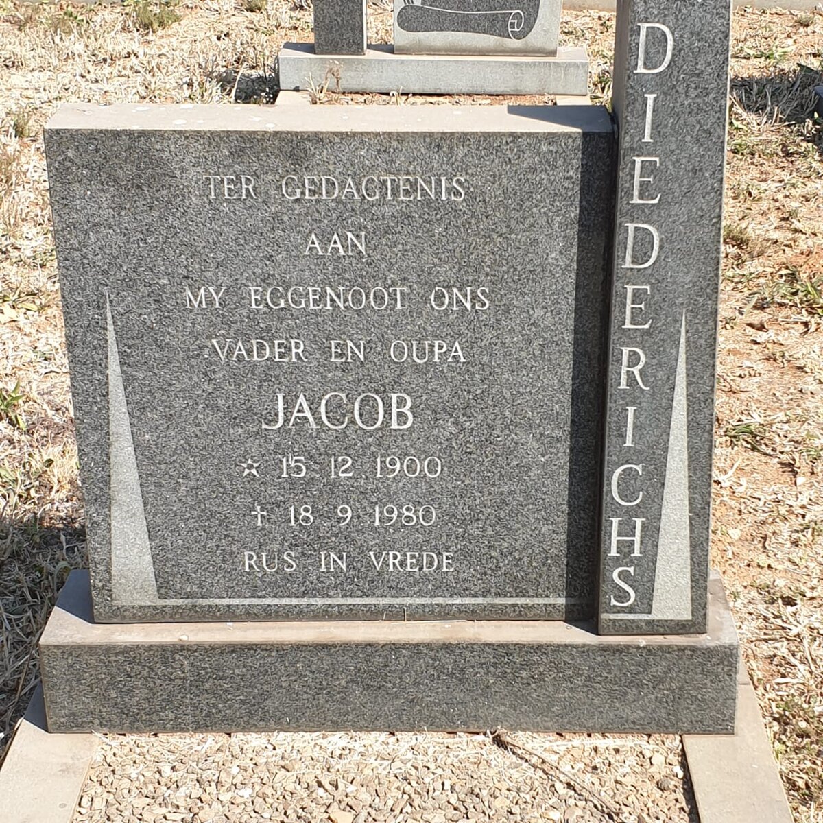 DIEDERICHS Jacob 1900-1980