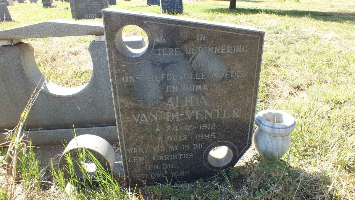DEVENTER Alida, van 1912-1995