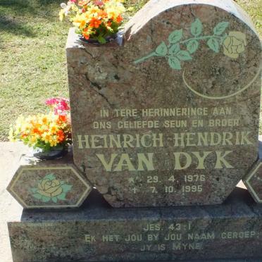 DYK Heinrich Hendrik, van 1976-1995