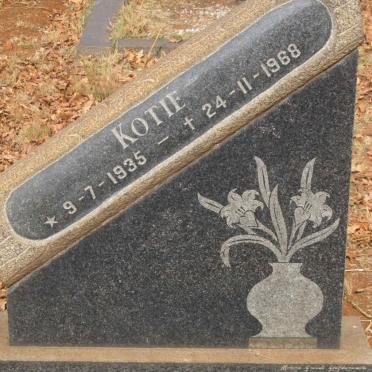 DREYER Kotie 1935-1968