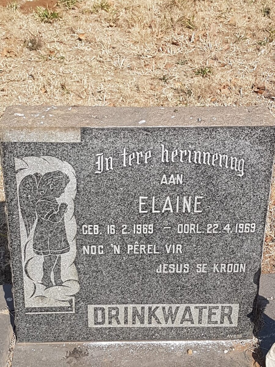 DRINKWATER Elaine 1969-1969