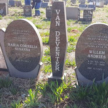 DEVENTER Willem Andries, van 1926-2000 & Maria Cornelia Susanna 1929- 