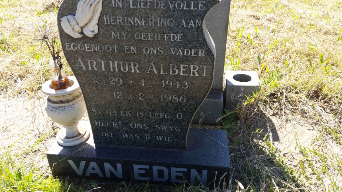 EDEN Arthur Albert, van 1943-1986