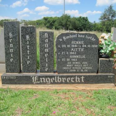 ENGELBRECHT Hennie 1941-1998 &amp; Kittie 1943- :: ENGELBRECHT Hannelie 1963-