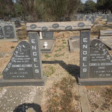 ENGELS Johannes Alexander 1921-1975 &amp; Cornelia Gertruida 1923-1988