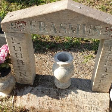 ERASMUS Lourens Hertzog 1897-1938