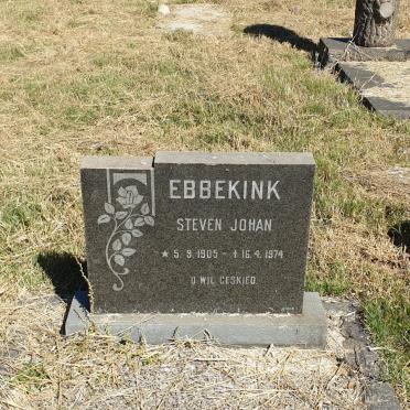 EBBEKINK Steven Johan 1905-1974