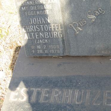 ESTERHUIZEN Johan Christoffel Altenburg 1909-1979
