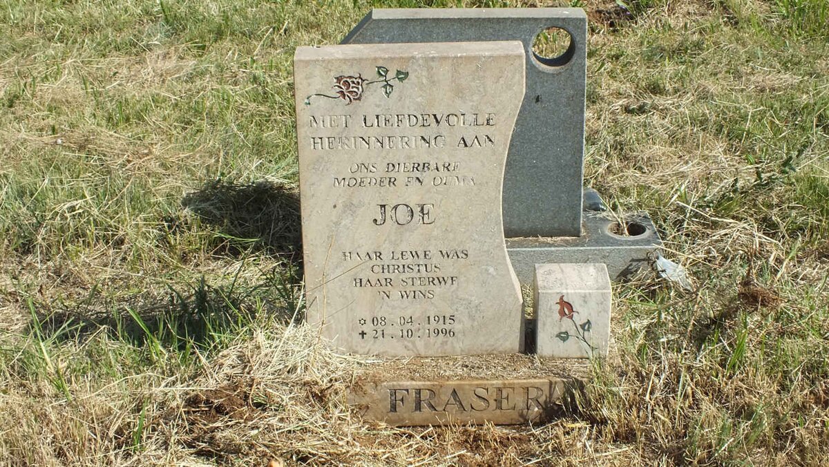 FRASER Joe 1915-1996