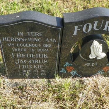 FOURIE Frederik Jacobus 1929-1997